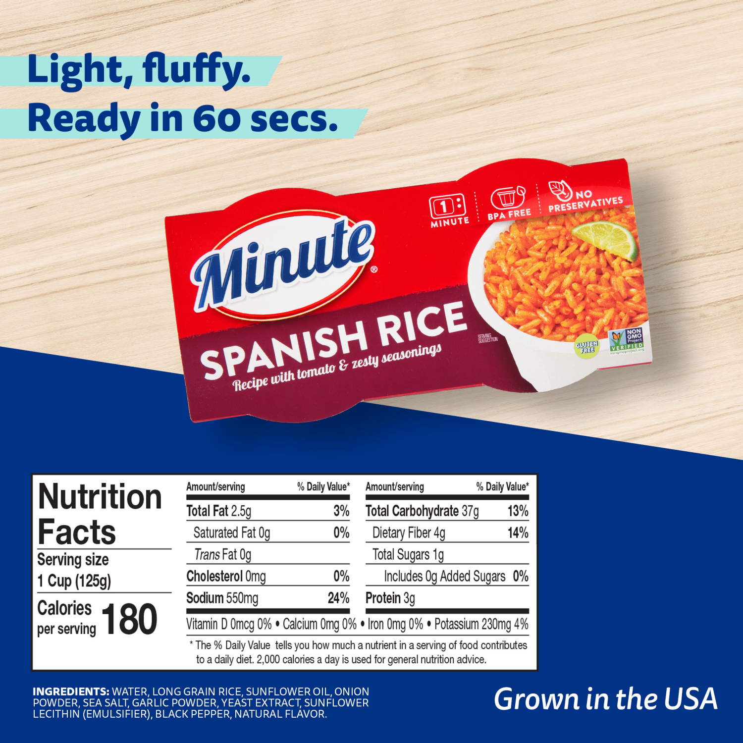slide 4 of 8, Minute Spanish Rice - 8.8 oz, 8.8 oz