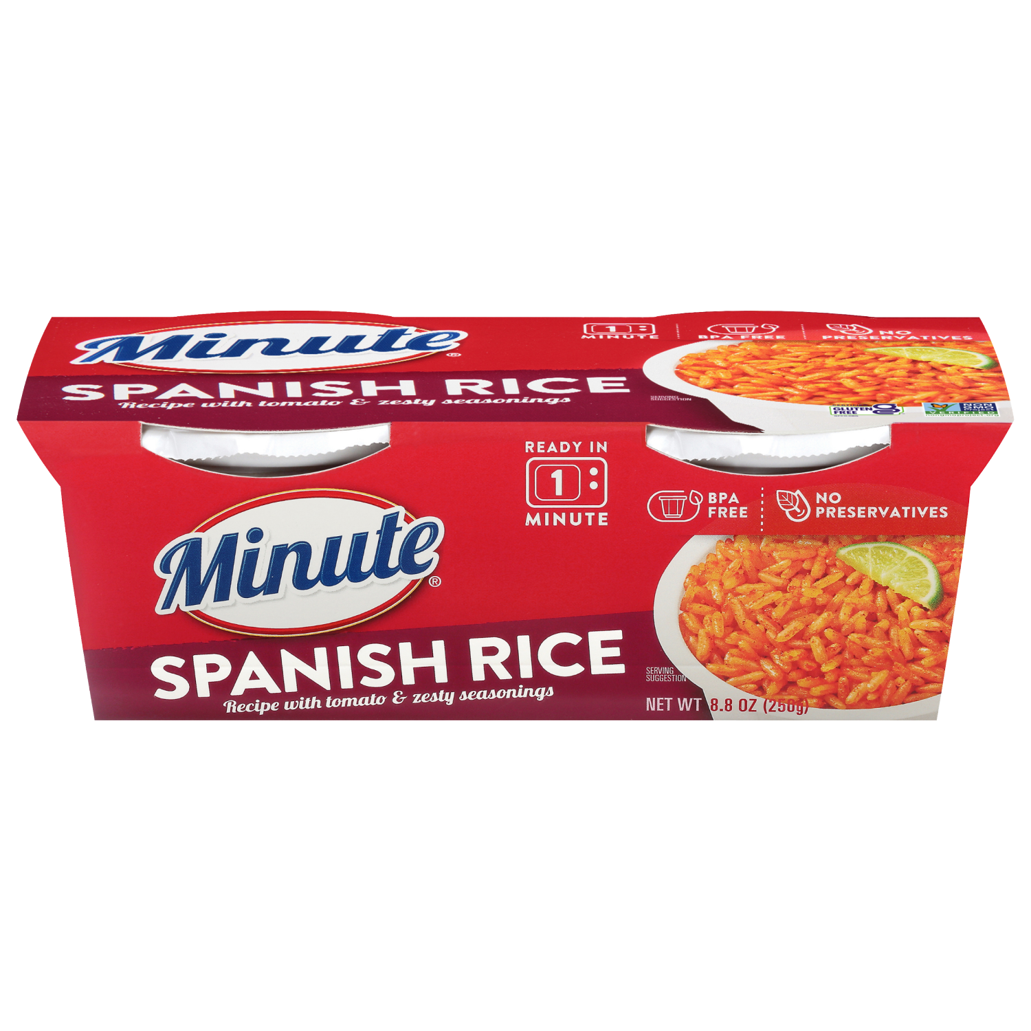 slide 1 of 8, Minute Spanish Rice - 8.8 oz, 8.8 oz