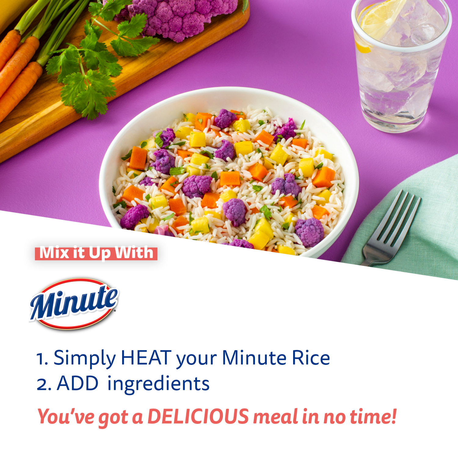 slide 8 of 8, Minute Jasmine Rice, Butter & Sea Salt, 2 ct; 8.8 oz