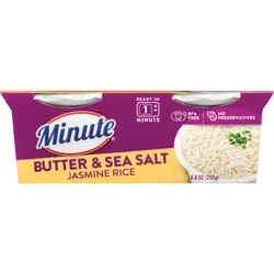 Minute Jasmine Rice, Butter & Sea Salt
