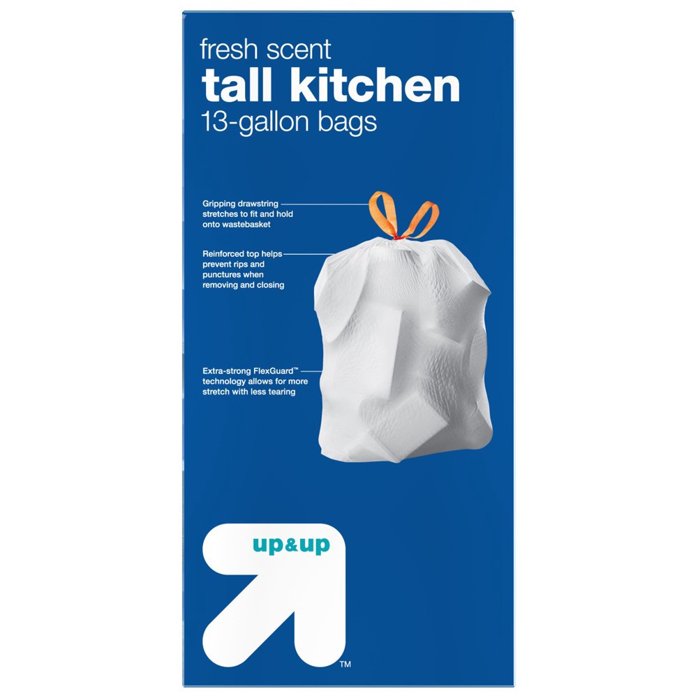 Save on Our Brand Fresh Scent Tall Kitchen Drawstring Bags 13 Gallon Order  Online Delivery