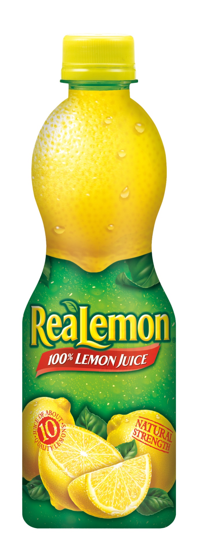 slide 1 of 2, ReaLemon 100% Lemon Juice Bottle, 15 fl oz