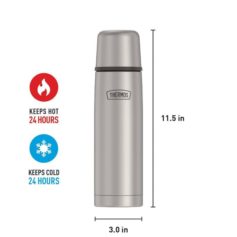 slide 3 of 3, Thermos Stainless Steel Vacuum Insulated Coffee Travel Mug 25oz - Silver, 25 oz