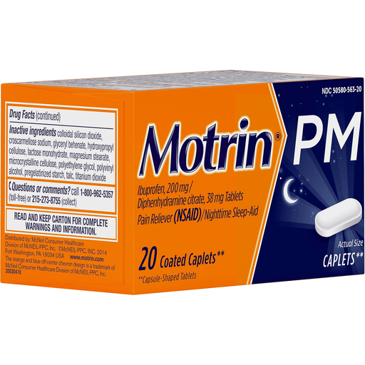 Motrin Pm Pain Relief 20 Ct | Shipt