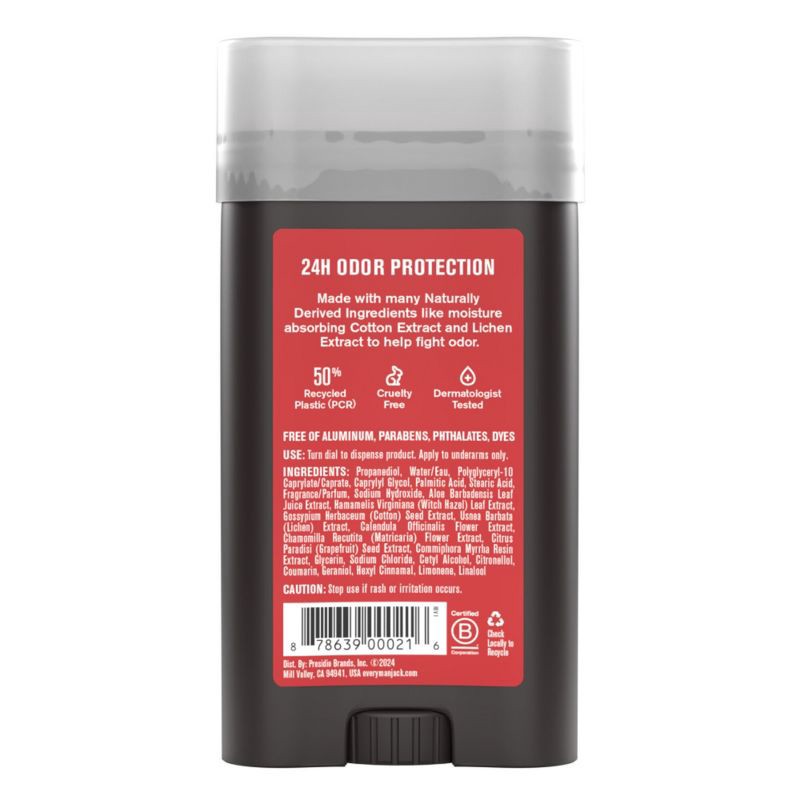 slide 13 of 14, Every Man Jack Cedarwood Men's Natural Deodorant - Aluminum-Free 3oz, 3 oz