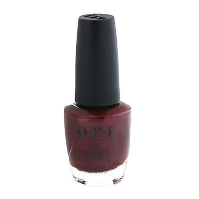 slide 1 of 1, OPI Dressed To The Wines Nail Lacquer, 0.5 oz