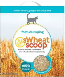 sWheat Scoop Fast-Clumping Cat Litter 12.3 lb
