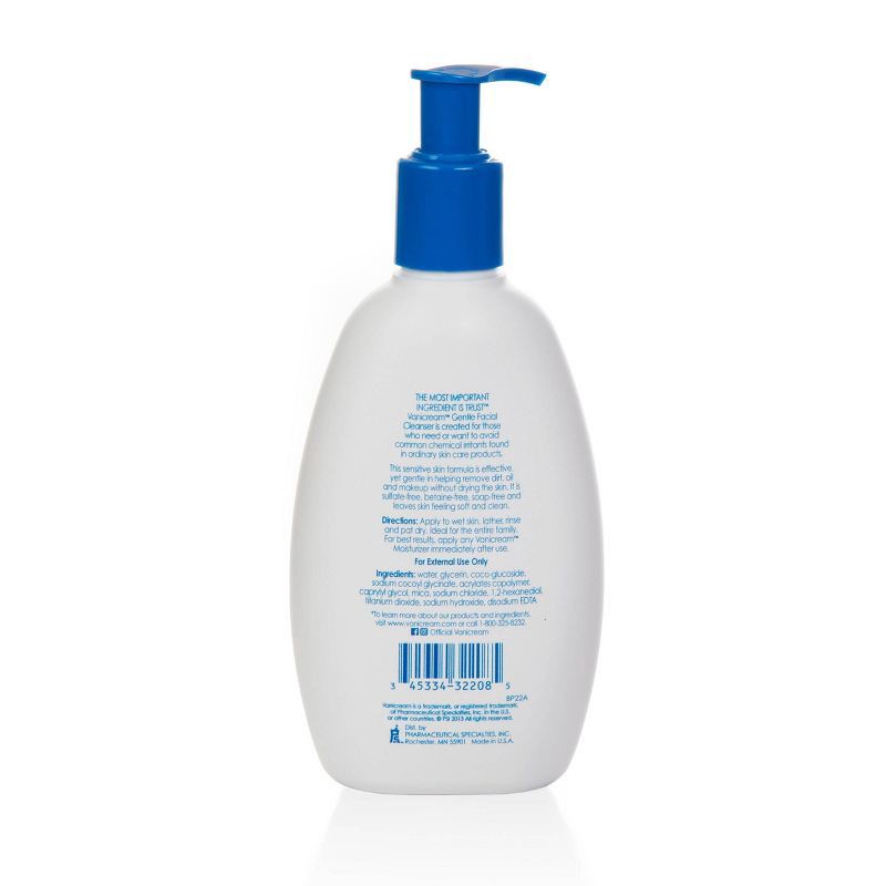 slide 2 of 6, Vanicream Unscented Gentle Facial Cleanser - 8 fl oz, 8 fl oz