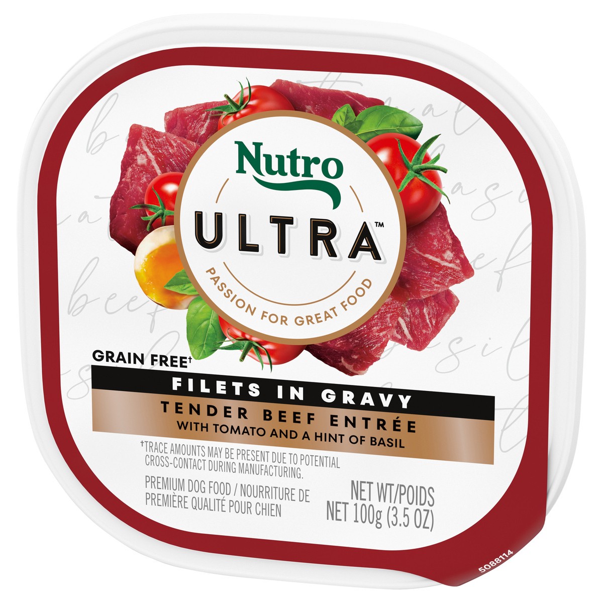 slide 9 of 17, Nutro Ultra Tender Beef Entree Fillets in Gravy Premium Dog Food, 3.5 Oz