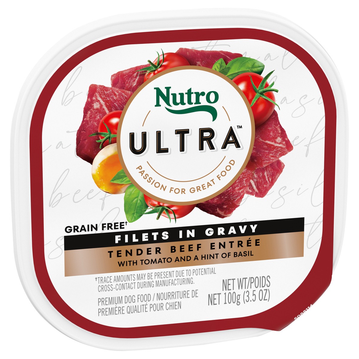 slide 15 of 17, Nutro Ultra Tender Beef Entree Fillets in Gravy Premium Dog Food, 3.5 Oz