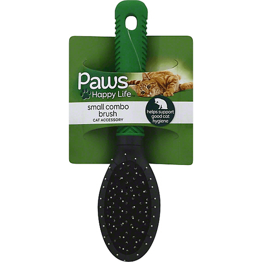 slide 2 of 2, Paws Happy Life Combo Pin Bristle Cat Grooming Brush, 1 ct