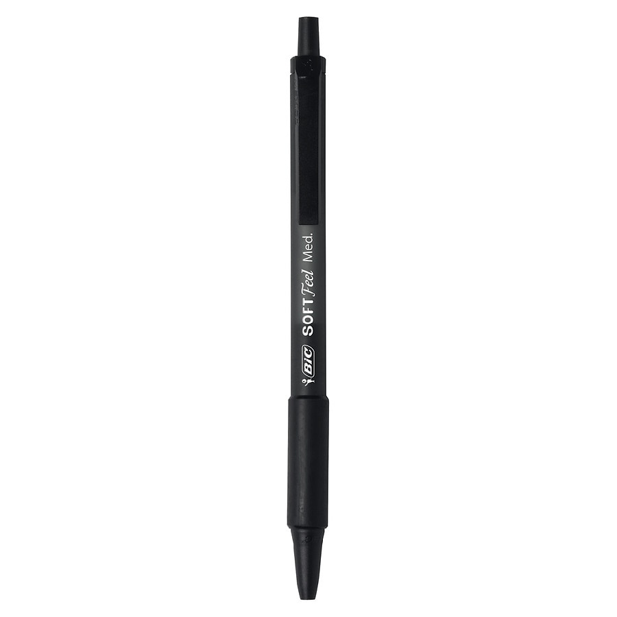slide 1 of 5, BIC Retractable Ball Point Pens, 12 ct