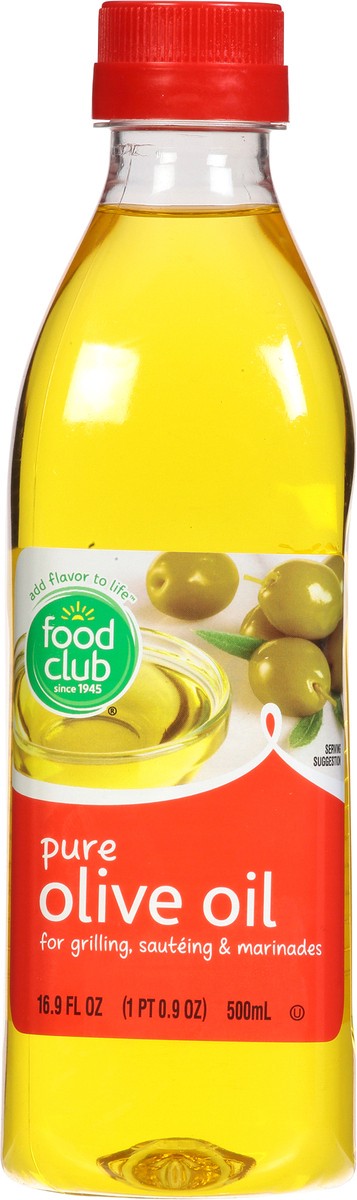 slide 9 of 11, Food Club Pure Olive Oil, 16.9 fl oz