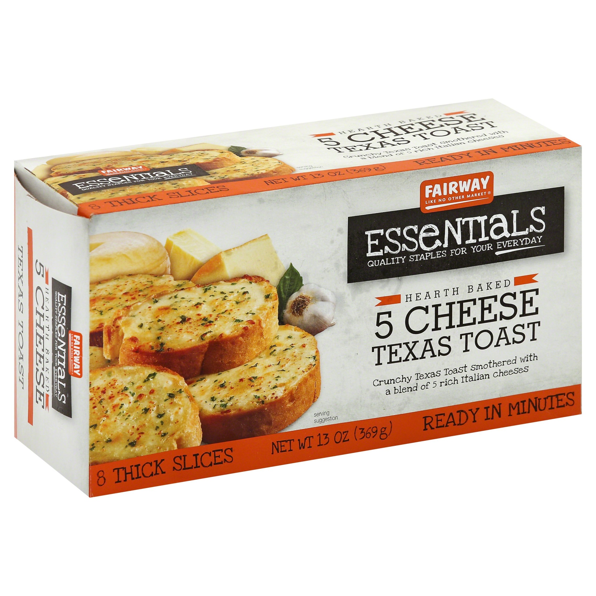 slide 1 of 1, Fairway Essentials Five Cheese Texas Toast, 13 oz