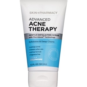 slide 1 of 1, Skin + Pharmacy Skin + Pharmacy Advanced Acne Therapy Gentle Exfoliating Scrub, 4.2 oz