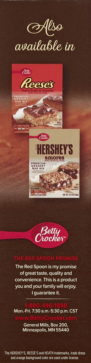 slide 3 of 6, Betty Crocker Hershey's Dessert Bar Mix Heath, 15.1 oz