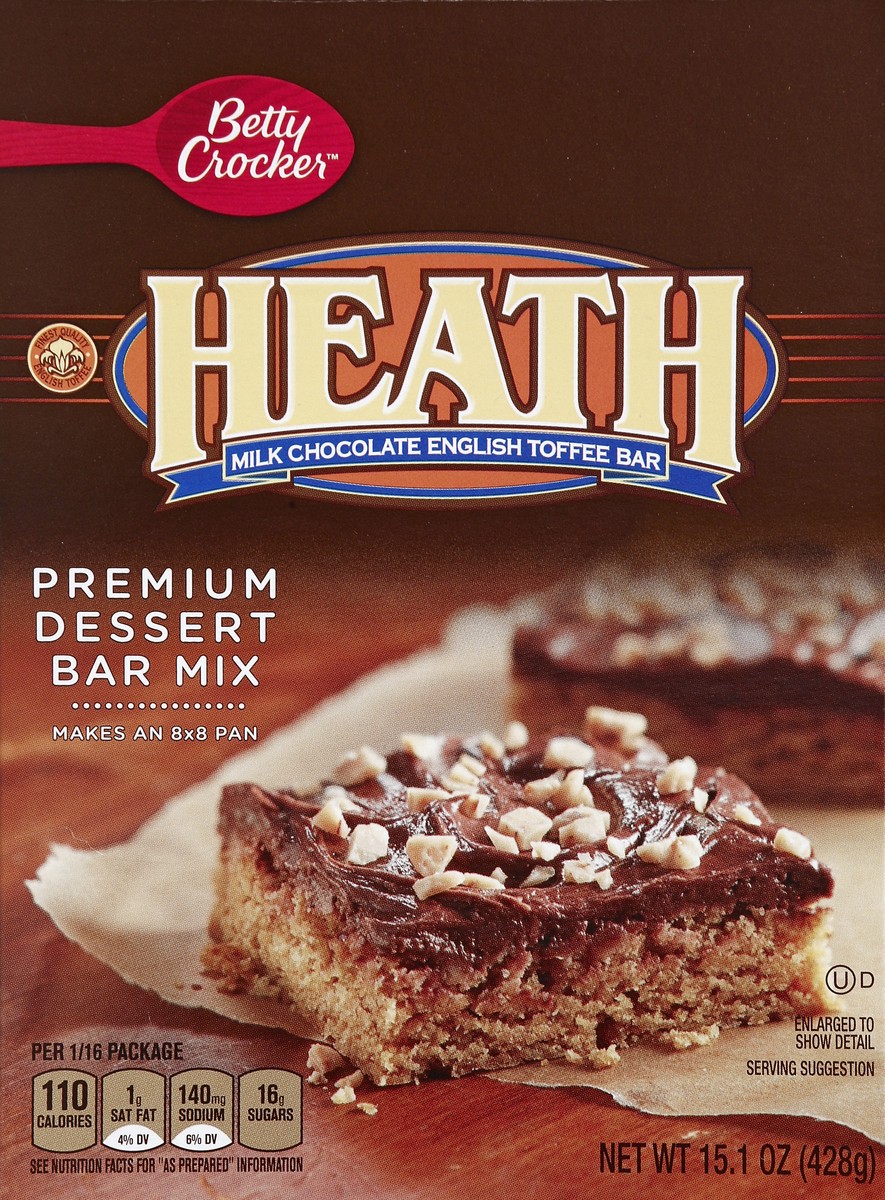 slide 5 of 6, Betty Crocker Hershey's Dessert Bar Mix Heath, 15.1 oz