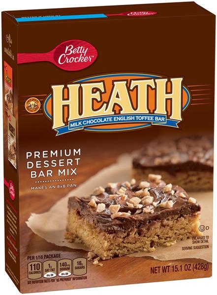 slide 1 of 6, Betty Crocker Hershey's Dessert Bar Mix Heath, 15.1 oz