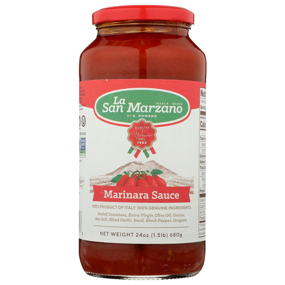 slide 1 of 1, La San Marzano Marinara Sauce, 24 oz