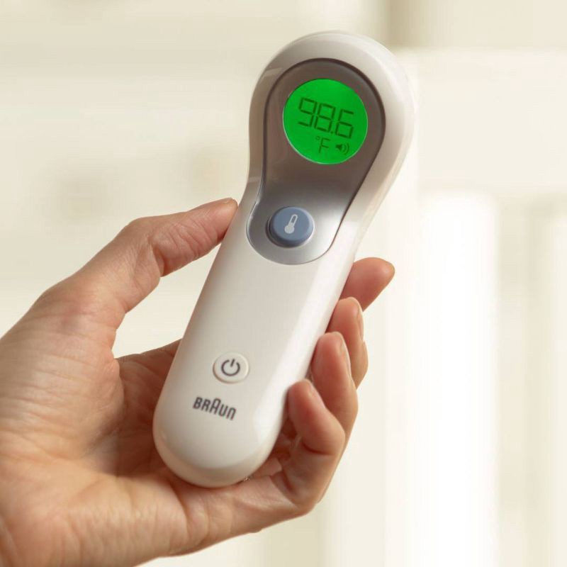 slide 2 of 7, Braun No Touch + Forehead Thermometer, 1 ct