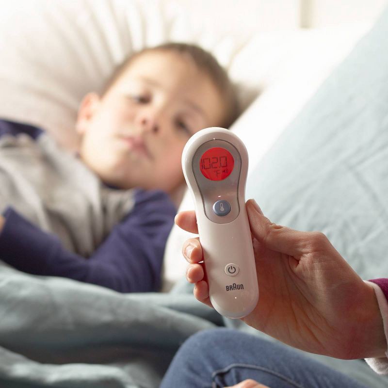 slide 3 of 7, Braun No Touch + Forehead Thermometer, 1 ct