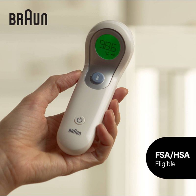 slide 4 of 7, Braun No Touch + Forehead Thermometer, 1 ct