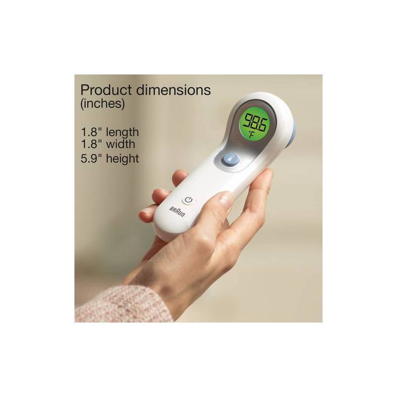 slide 9 of 10, Braun No Touch + Forehead Thermometer, 1 ct