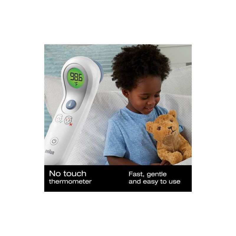slide 10 of 10, Braun No Touch + Forehead Thermometer, 1 ct