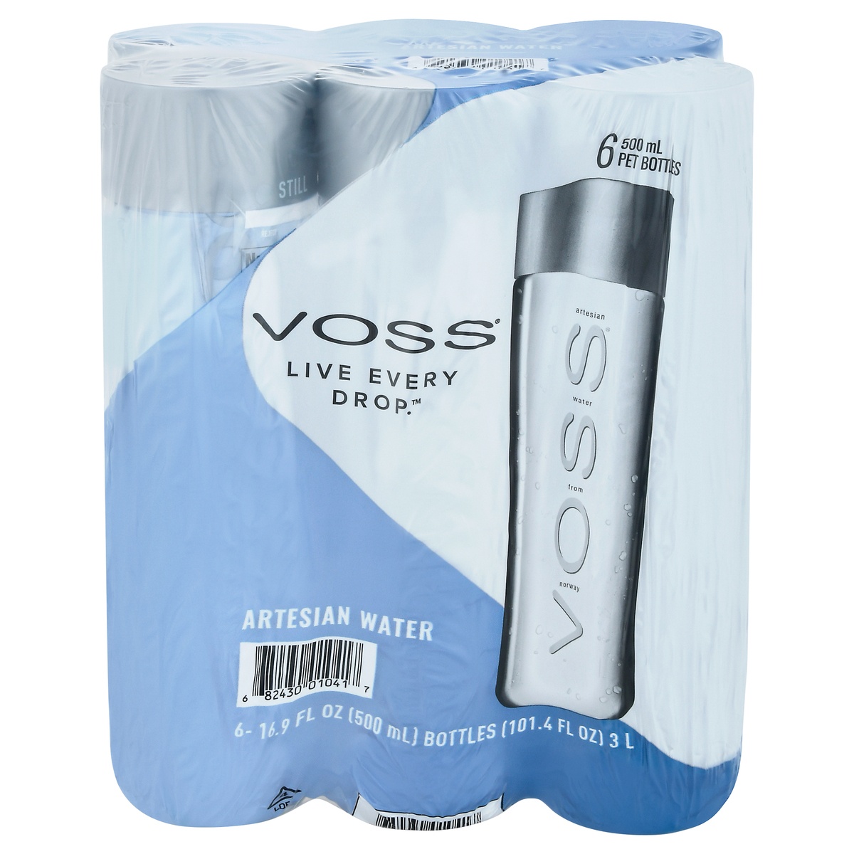 slide 1 of 1, Voss Artesian Water 6 Bottles, 6 ct