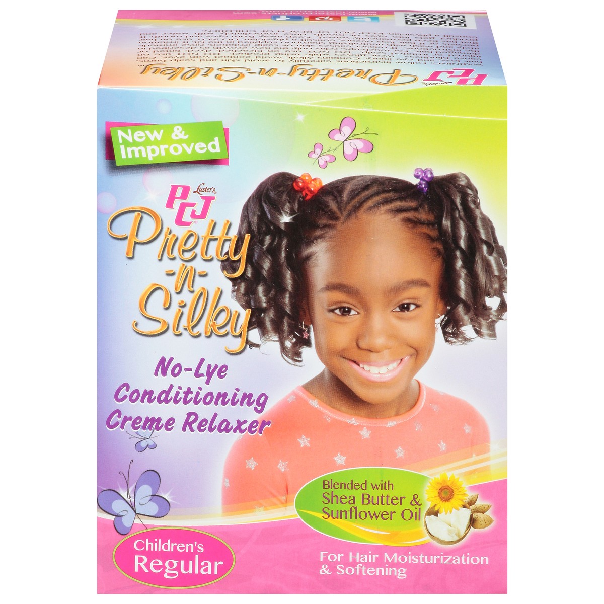 slide 1 of 14, Luster's PCJ Pretty-n-Silky Children's No-Lye Conditioning Creme Relaxer, 1 ct