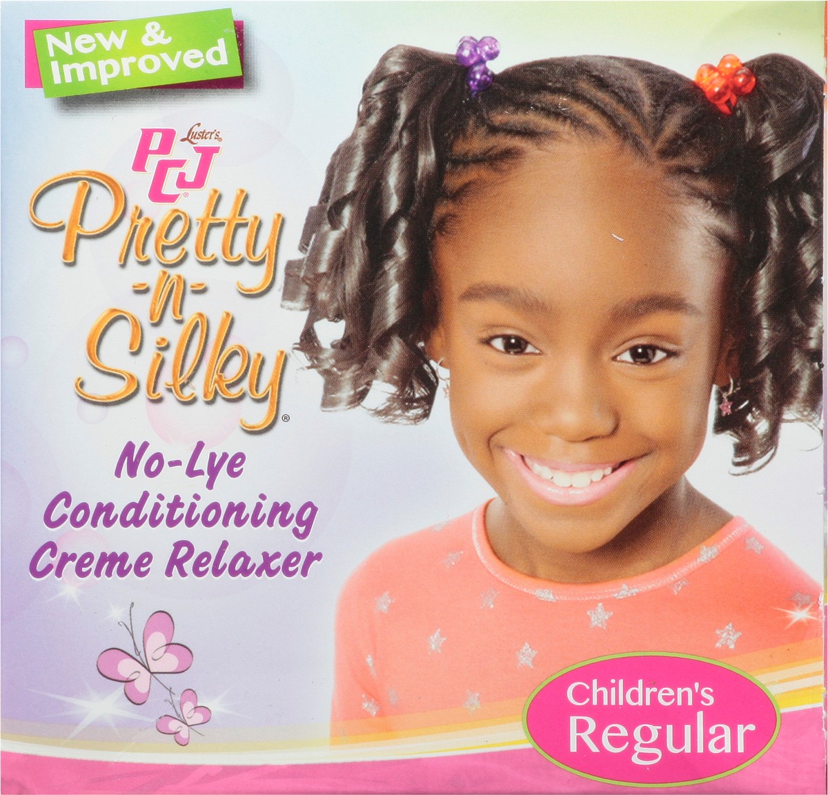 slide 4 of 14, Luster's PCJ Pretty-n-Silky Children's No-Lye Conditioning Creme Relaxer, 1 ct