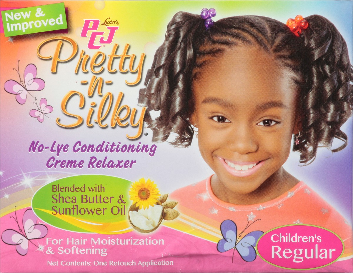 slide 5 of 14, Luster's PCJ Pretty-n-Silky Children's No-Lye Conditioning Creme Relaxer, 1 ct