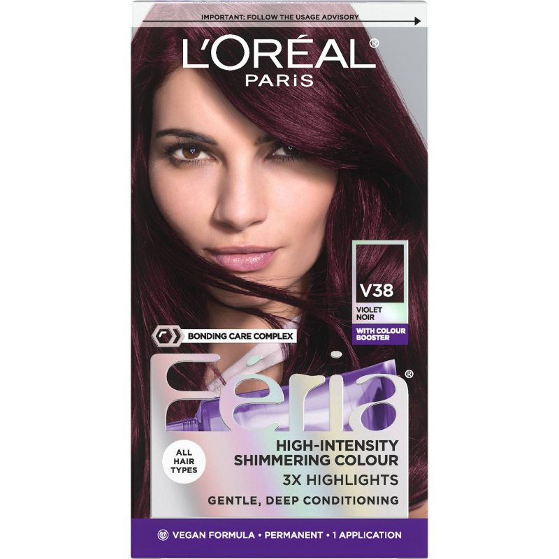 slide 1 of 7, L'Oreal Paris Feria Permanent Hair Color - Deep Violet, 1 ct
