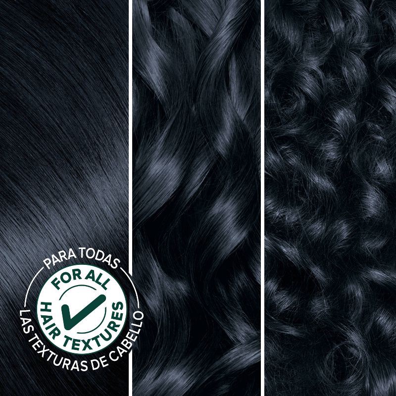 slide 6 of 8, Garnier Nutrisse Nourishing Permanent Hair Color Creme - 22 Intense Blue Black, 1 ct