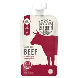 Serenity Kids Grass Fed Beef with Organic Kale & Sweet Potato