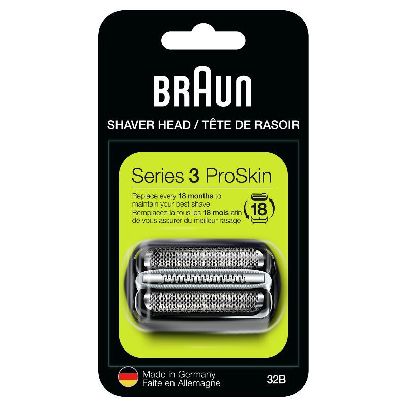 slide 2 of 9, Braun Series 3-32b Electric Shaver Replacement Head, 1 ct