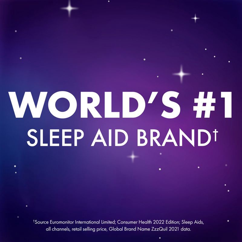 slide 11 of 11, ZzzQuil Nighttime Sleep-Aid Liquid - Alcohol & Dye-Free Berry - 12 fl oz, 12 fl oz