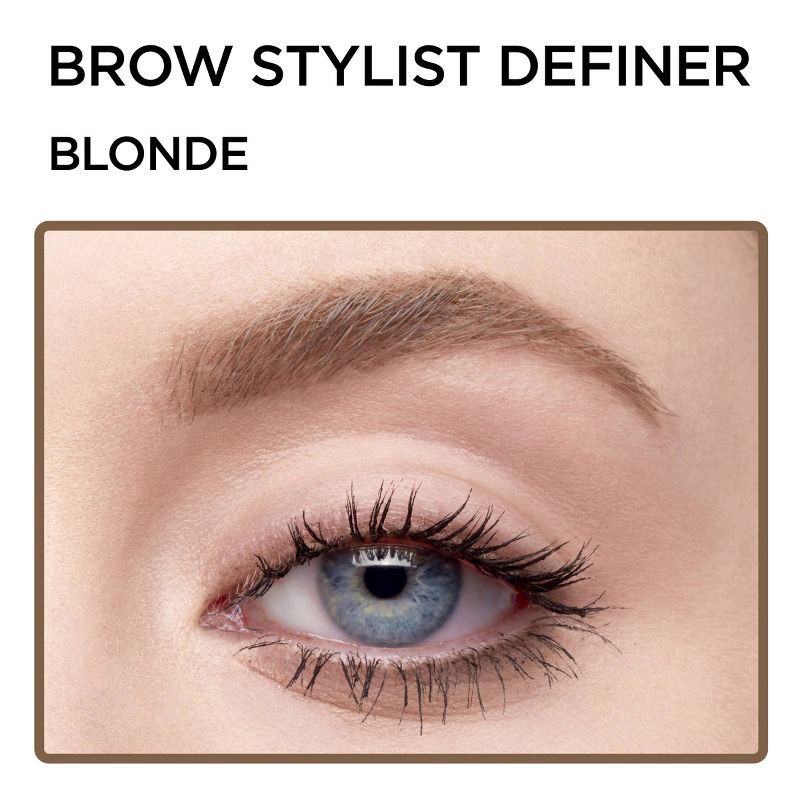 slide 3 of 6, L'Oreal Paris Brow Stylist Definer Eyebrow Mechanical Pencil - 388 Blonde - 0.003oz, 0.003 oz