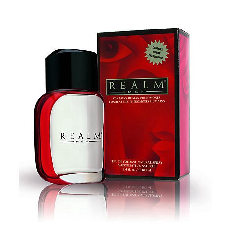 slide 1 of 1, REALM Eau De Toilette Spray For Men - 3.4 Oz, 3.4 oz