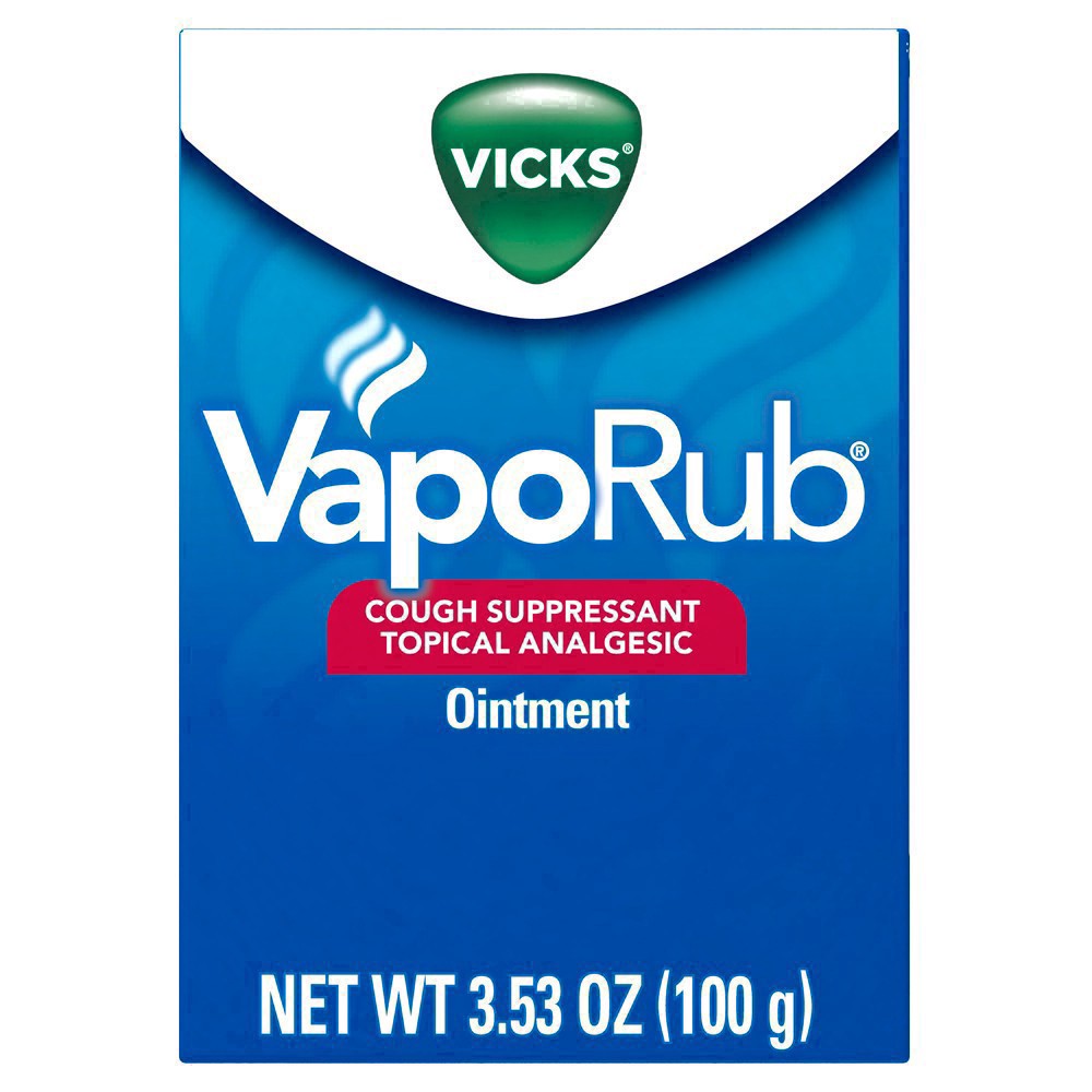 slide 85 of 144, VapoRub Cough Suppressant Topical Chest Rub & Analgesic Ointment, 