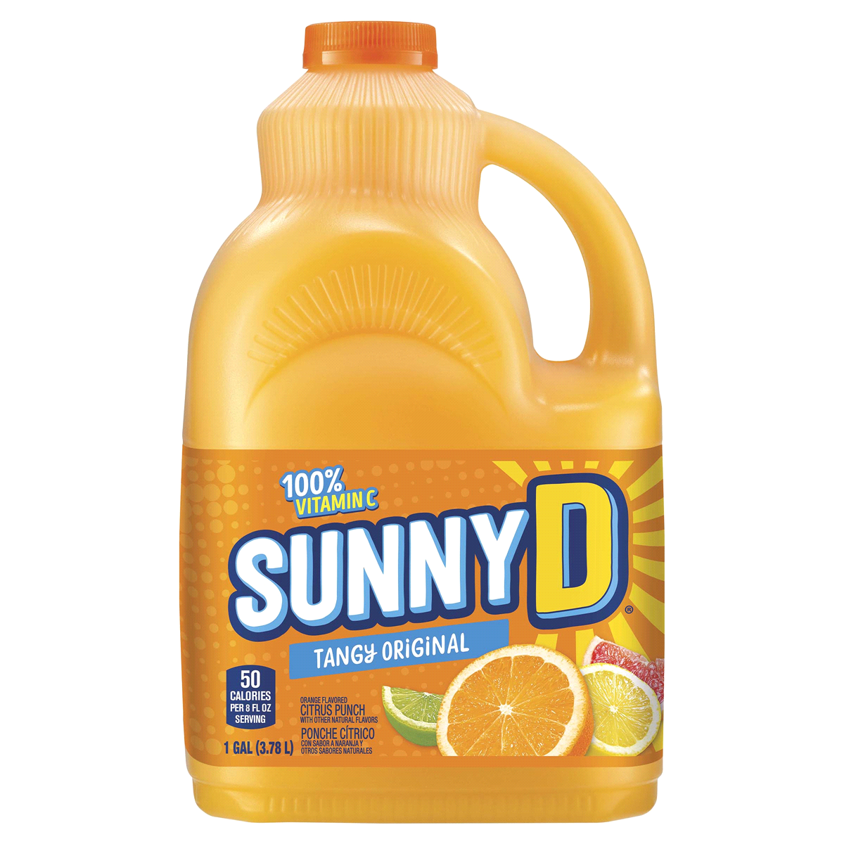 slide 1 of 5, Sunny D Tangy Original Citrus Punch 1 gl, 1 gal