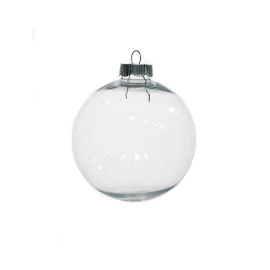 slide 1 of 2, 2.75" Diy Plastic Ball Ornament By Make Market, 2.64 in