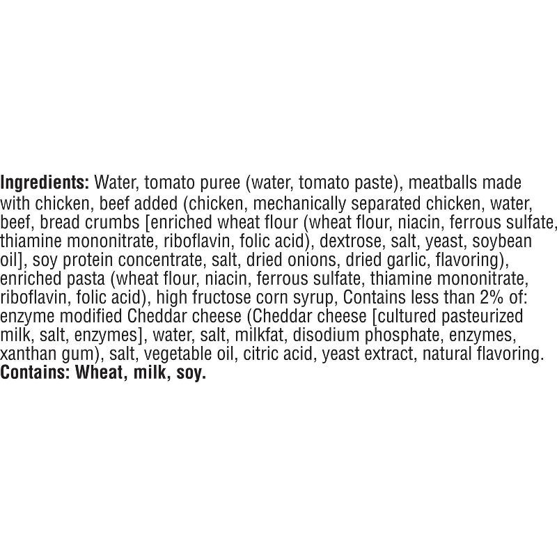 slide 3 of 7, SpaghettiOs Canned Pasta with Meatballs - 15.6oz, 15.6 oz