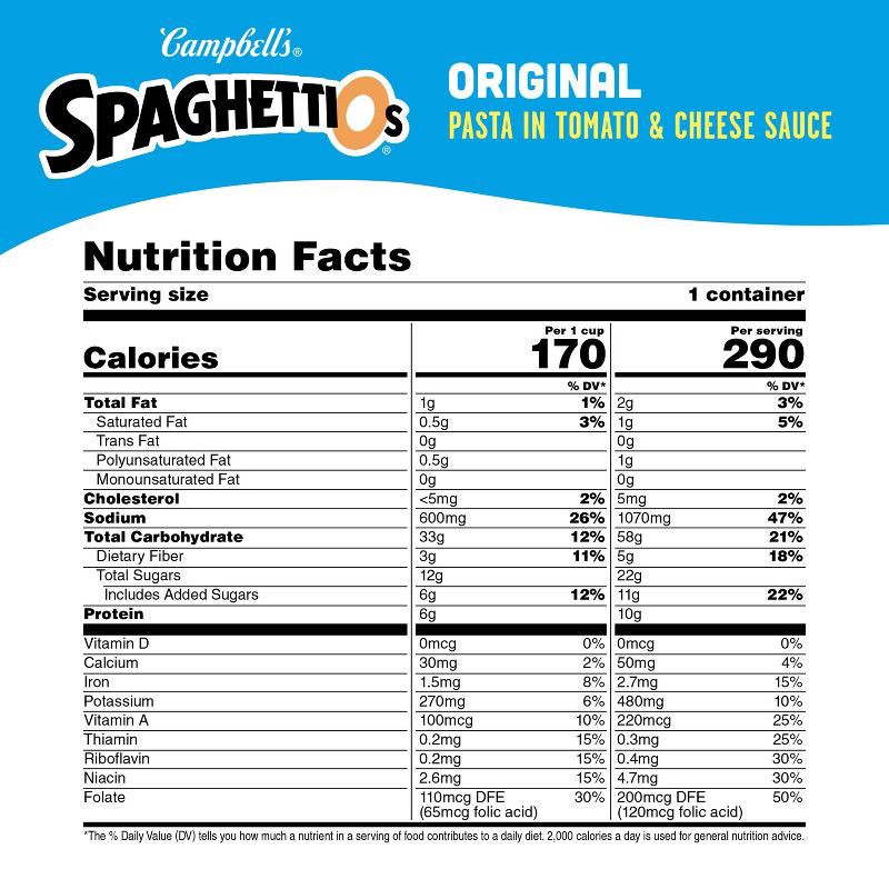 slide 5 of 11, SpaghettiOs Original Canned Pasta - 15.8oz, 15.8 oz