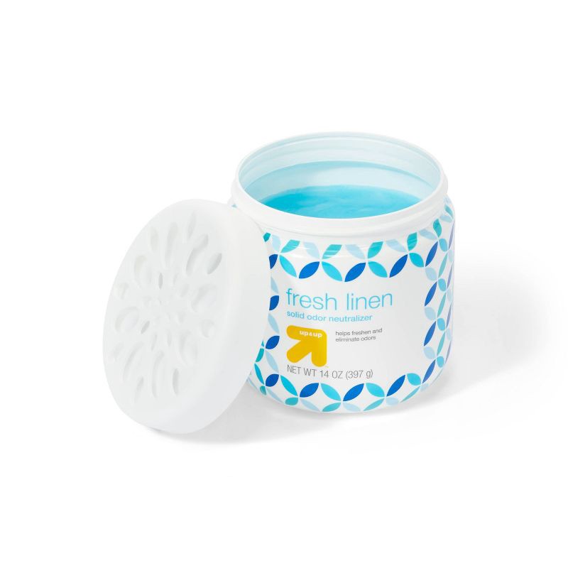 slide 2 of 3, Solid Odor Neutralizer Air Freshener - Fresh Linen - 14oz - up&up™, 14 oz
