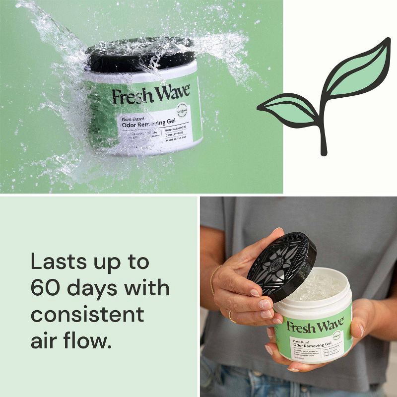 slide 3 of 8, Fresh Wave Odor Removing Gel - 11oz, 11 oz
