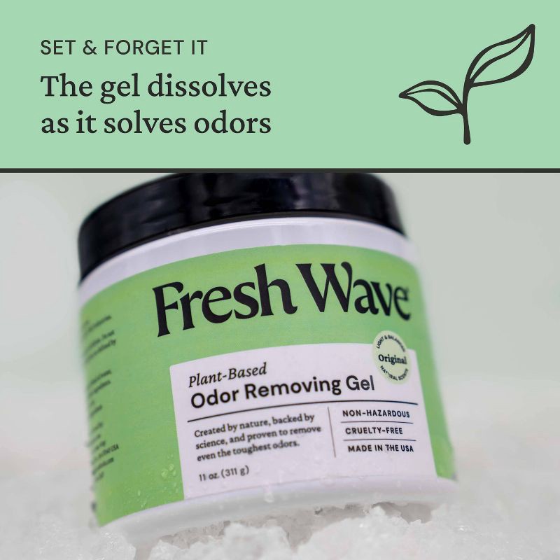 slide 5 of 8, Fresh Wave Odor Removing Gel - 11oz, 11 oz