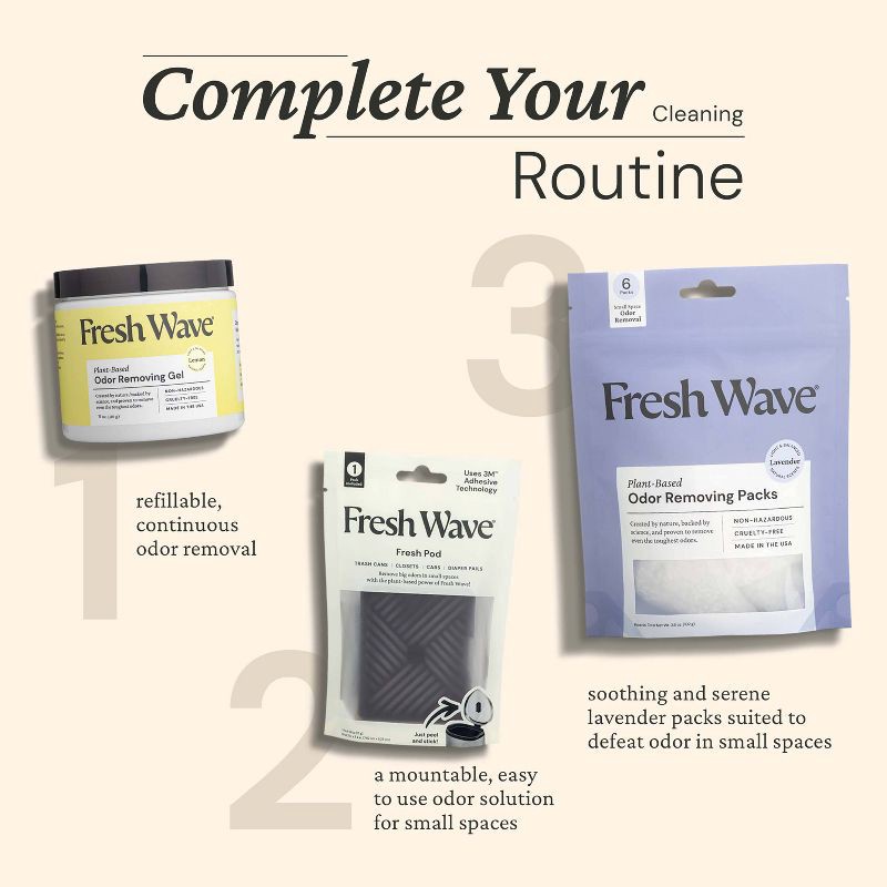 slide 8 of 8, Fresh Wave Odor Removing Gel - 11oz, 11 oz