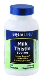 slide 1 of 1, Equaline Milk Thistle, 100 ct