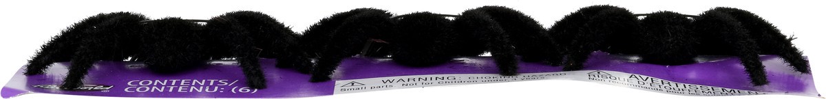 slide 2 of 11, Fun World Hairy Spiders 6 ea, 1 ct